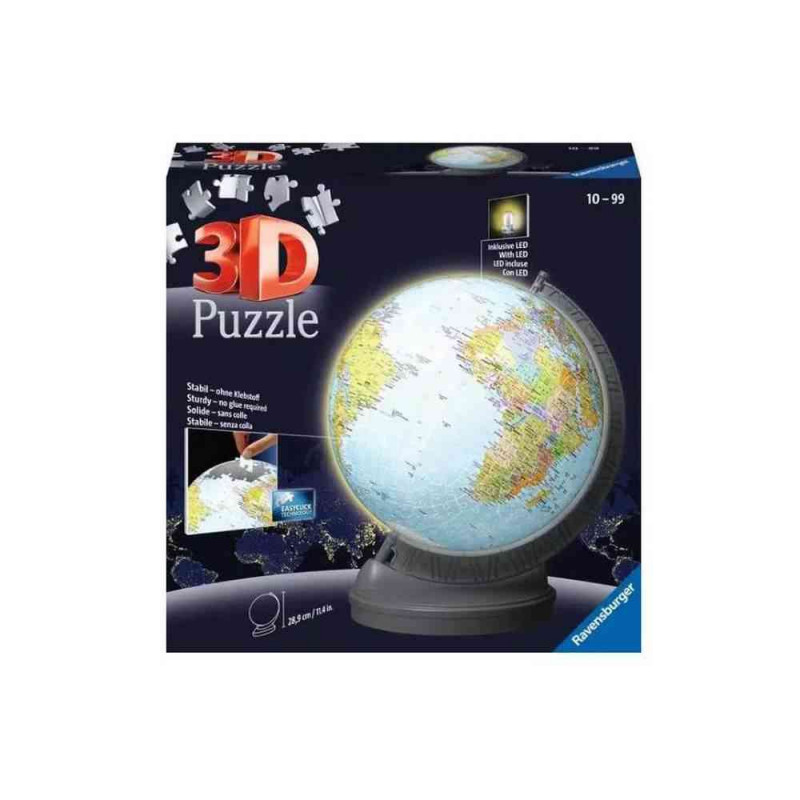 RAVENSBURGER 3D PUZZLE (SLAGALICE) - GLOBUS