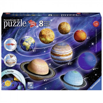 RAVENSBURGER 3D PUZZLE SOLARNI SITEM 
