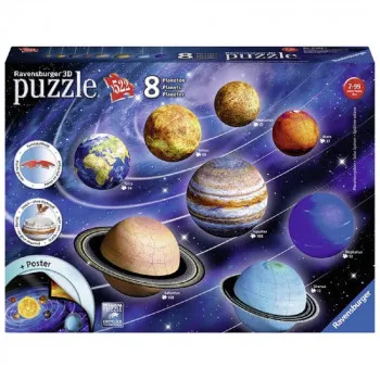 RAVENSBURGER 3D PUZZLE SOLARNI SITEM 