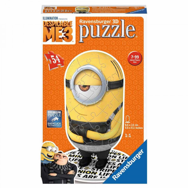 RAVENSBURGER 3D PUZZLE MINIONS 