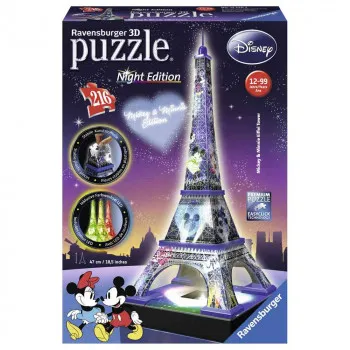 RAVENSBURGER 3D PUZZLE  DISNEY AJFELOV TORANJ 