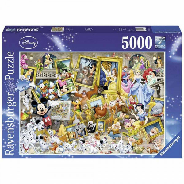 RAVENSBURGER PUZZLE  RAZNI DIZNIJEVI JUNACI 5000 