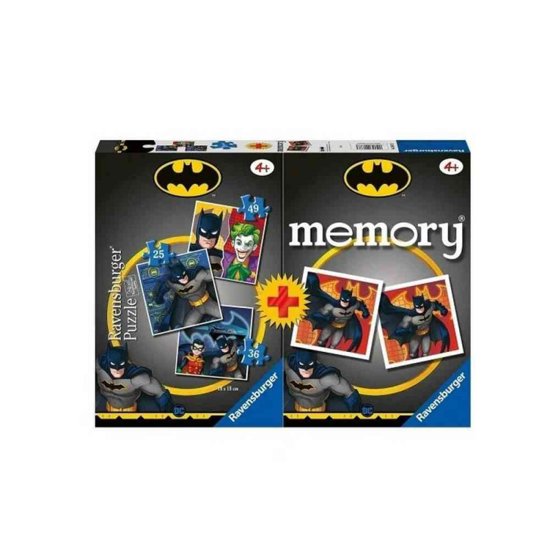RAVENSBURGER PUZZLE (SLAGALICE) - BATMAN PUZZLA + MEMORIJA