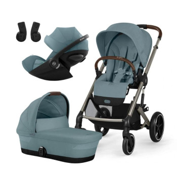 CYBEX KOLICA TRIO SISTEM BALIOS S LUX TAUPE RAM STORMY BLUE 