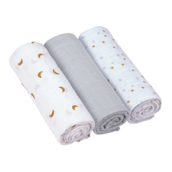 LASSIG TETRA PELENE OD MUSLINA ADVENTURE TRACTORE 3 KOM (85 X 85 CM) 