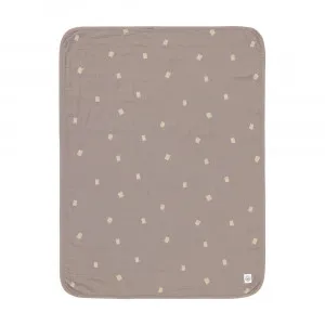 LASSIG CEBE MUSLIN SPOTS TAUPE (75 X 100 CM)