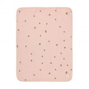 LASSIG CEBE MUSLIN DOTS POWDER PINK (75 X 100 CM)