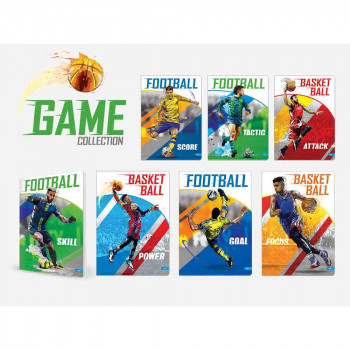 LASTVA  SVESKA A4 GAME MP/EX/D 
