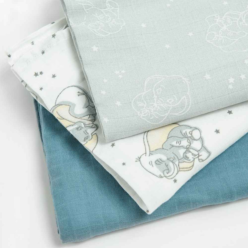 COOL CLUB PELENE MUSLIN NAPPY 3-PACK