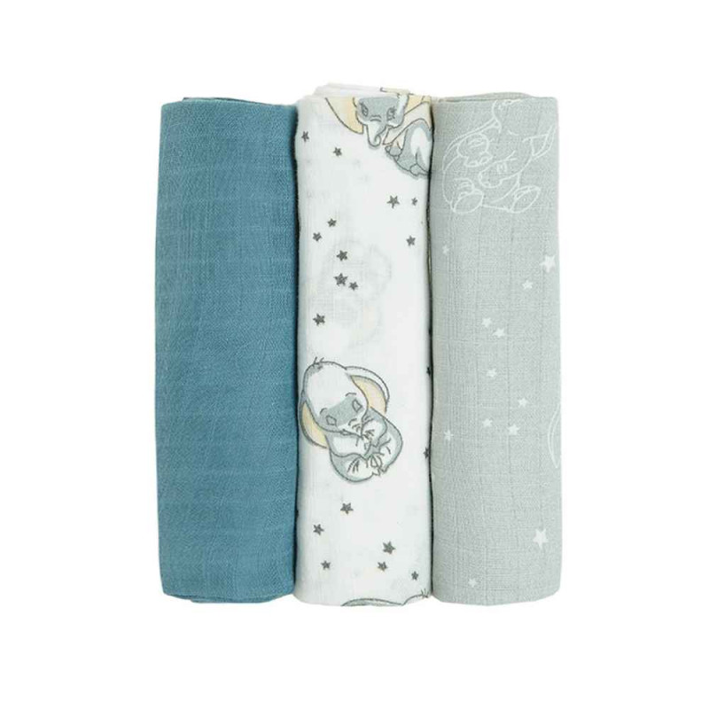 COOL CLUB PELENE MUSLIN NAPPY 3-PACK
