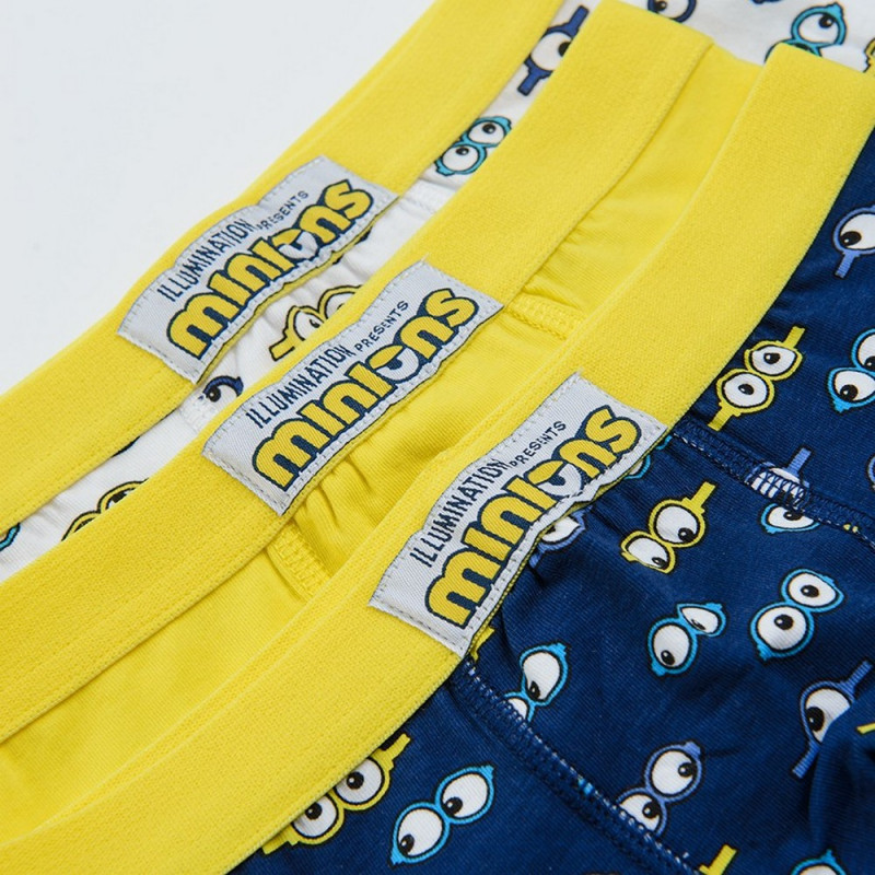 COOL CLUB GACICE BOXER 3KOM MINIONS UNIVERSAL PICTURES