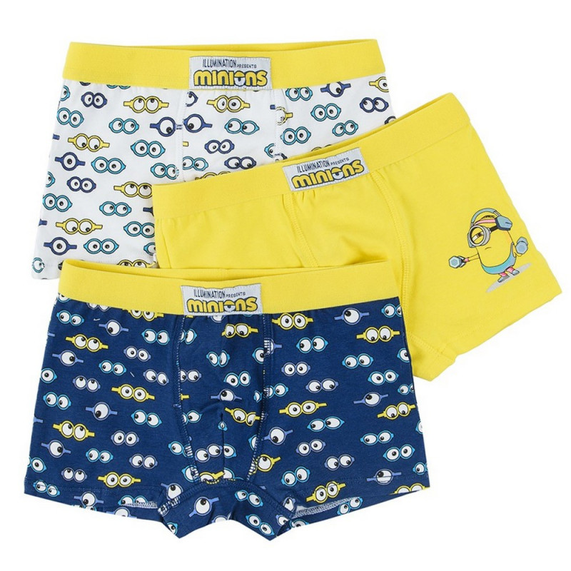 COOL CLUB GACICE BOXER 3KOM MINIONS UNIVERSAL PICTURES