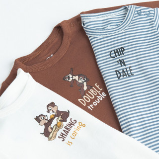COOL CLUB BODI DUG RUKAV 3KOM CHIP&DALE