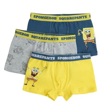 COOL CLUB GACICE BOXER 3KOM SPONGEBOB 