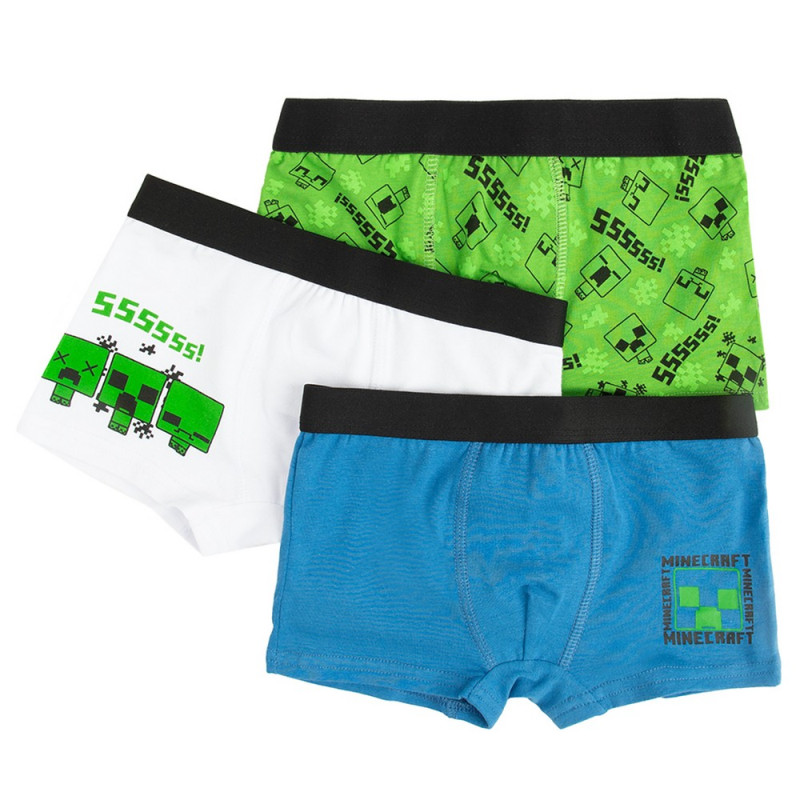 COOL CLUB GACICE BOXER 3KOM MINECRAFTMIX