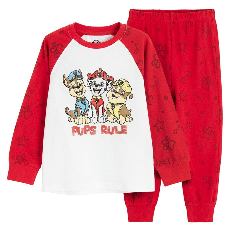 COOL CLUB PAW PATROL PIDZAMA RED
