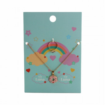 LUNA SET OGRLICA I PRSTEN DONUT 