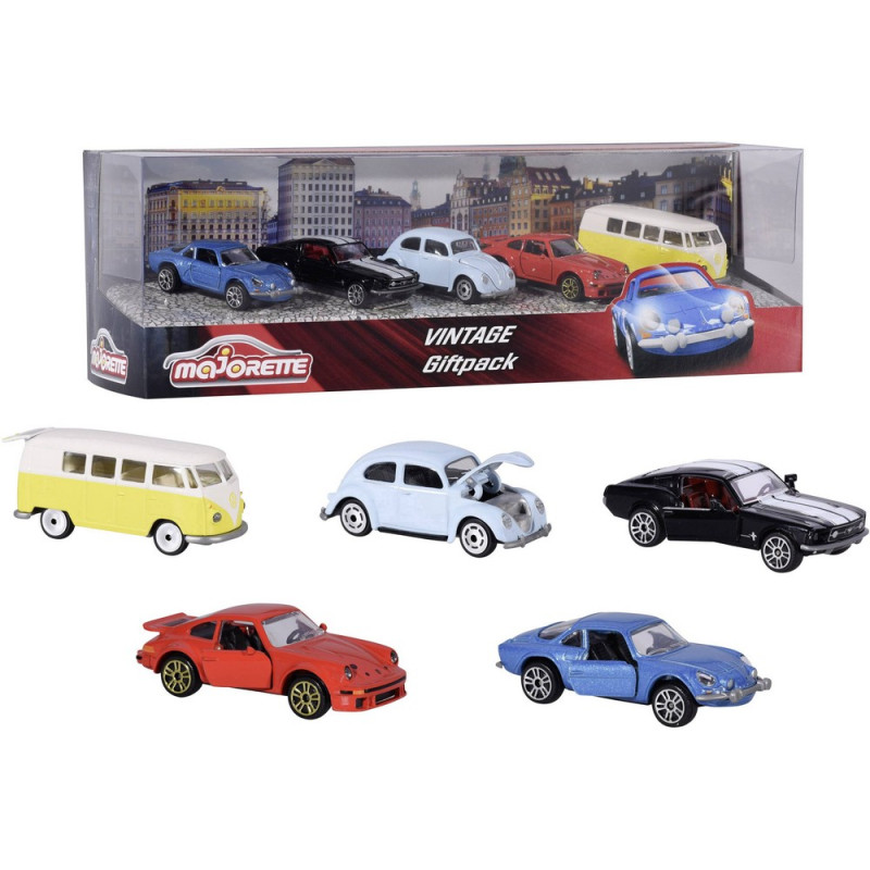 MAJORETTE VINTAGE 5 AUTICA GIFTPACK