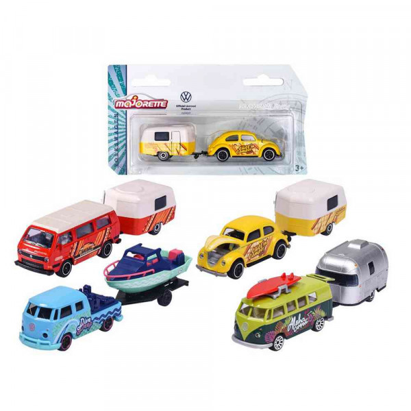 MAJORETTE VW PREMIUM VOZILO SA PRIKOLICOM ASST 