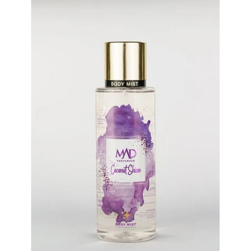 MAD PARFUMEUR COCONUT SHINE MIST ŽENSKI MIRIS ZA TELO 250ML CVETNI 