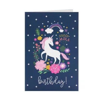 CESTITKA HAPPY BIRTHDAY UNICORN 