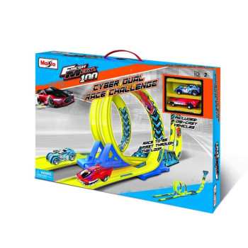 MAISTO VOZILO FM100 DUAL CYBER LOOP CHALLENGE, INCL. 2 NON-LIC. VEH 