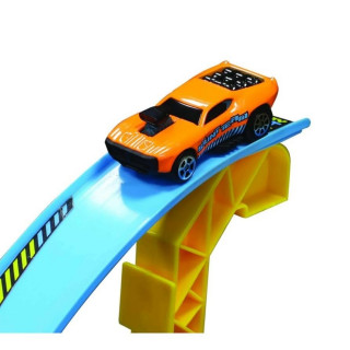 MAISTO VOZILO FM100 LOOP & LAUNCH STUNT SET, INCL. 1 NON-LIC. VEH 