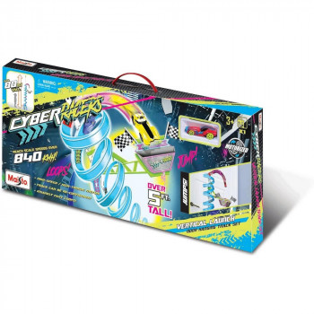 MAISTO VOZILO CYBER RACERS DOOR HOOP PLAYSET – INCLUDES 1 PC CYBER RACER 