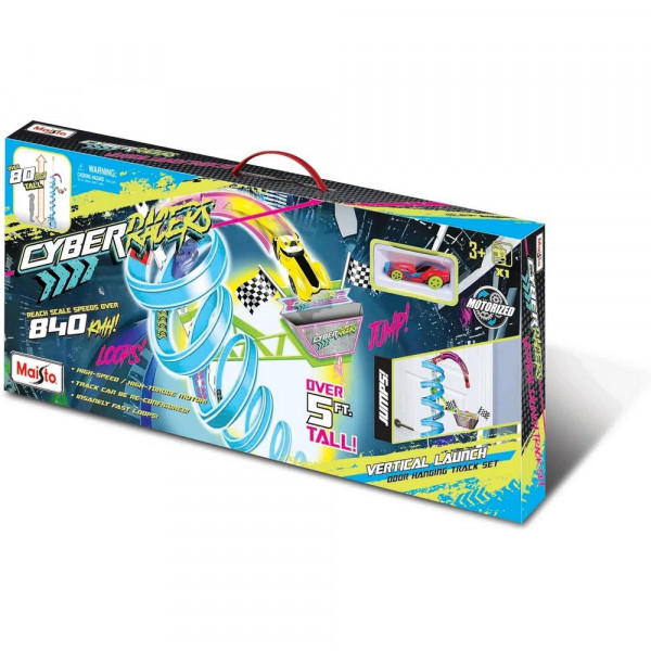 MAISTO VOZILO CYBER RACERS DOOR HOOP PLAYSET – INCLUDES 1 PC CYBER RACER 