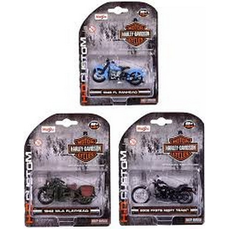 MAISTO VOZILO 1:24 H-D MOTORCYCLE 