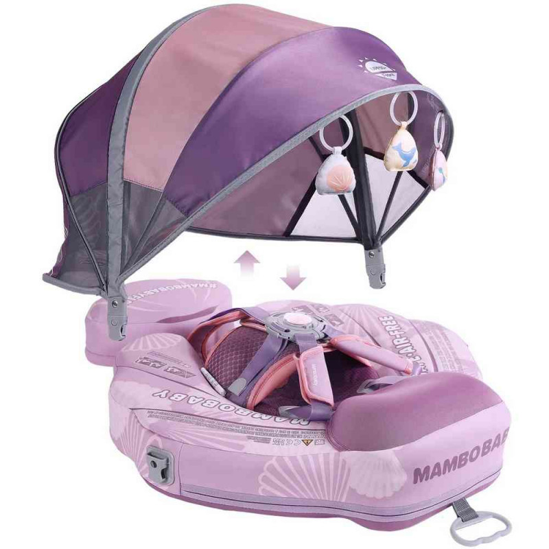 MAMBOBABY ŠLAUF ZA BEBE LILA ŠKOLJKA 