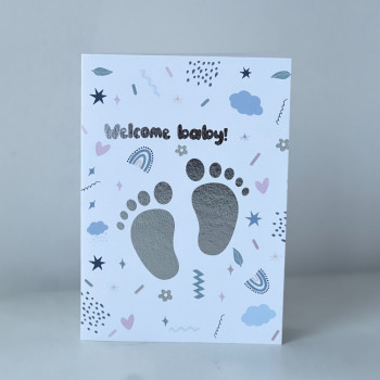 CESTITKA WELCOME BABY WHITE 