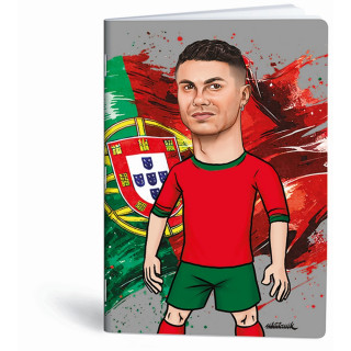 SVESKA FOOTBALL ICONS A4 DIKTO 40 L 