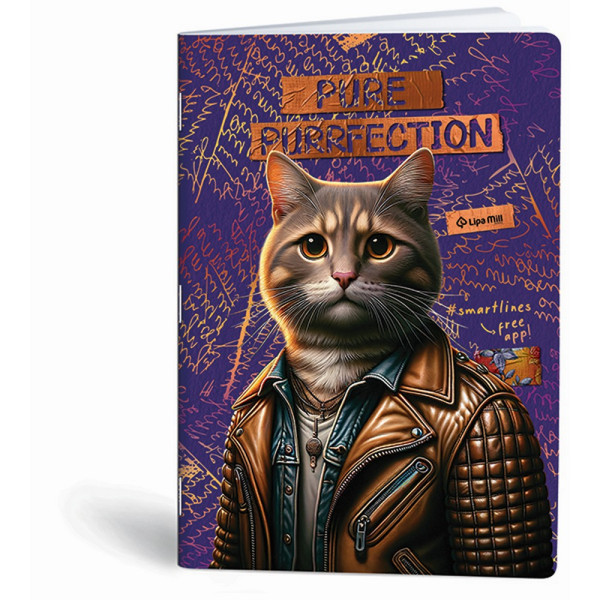 SVESKA FASHION ANIMALS A4 DIKTO 40 L 