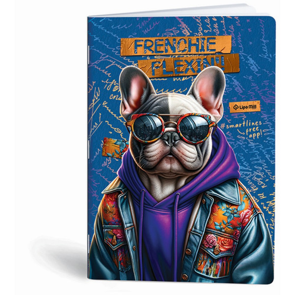 SVESKA FASHION ANIMALS A4 SK 40 L 