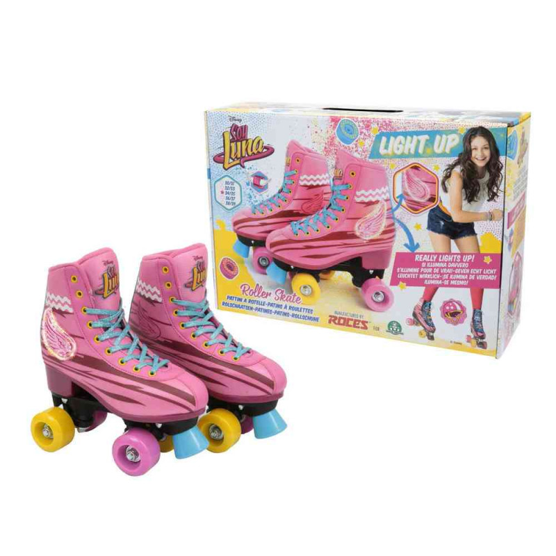 DAVIDELI QUAD ROLERI LUNA PINK 34 