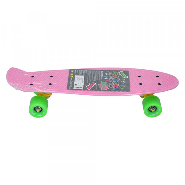 DAVIDELI SKEJT SKATY NUDE PINK/GREEN/YELLOW