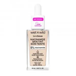 WET N WILD BARE FOCUS NIACINAMIDE SKIN TINT TONIRANI SERUM FAIR 32ML