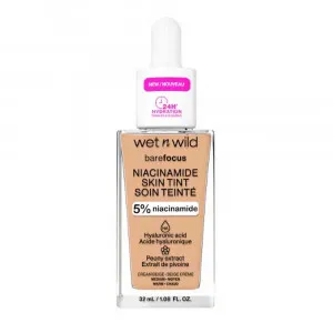 WET N WILD BARE FOCUS NIACINAMIDE SKIN TINT TONIRANI SERUM CREAM BEIGE MEDIUM 32