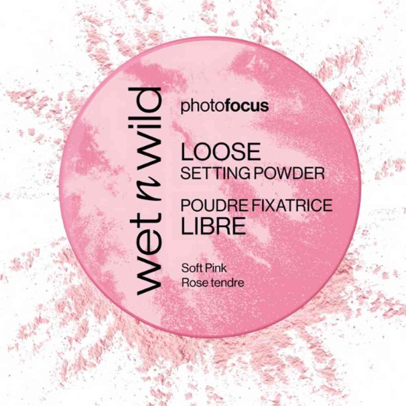 WET N WILD PHOTO FOCUS LOOSE SETTING PUDER U PRAHU SOFT PINK 20 G 