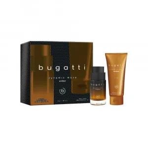 BUGATTI DYNAMIC MOVE AMBER MUŠKI SET TOALETNA VODA 100 ML I GEL ZA TUŠIRANJE 200