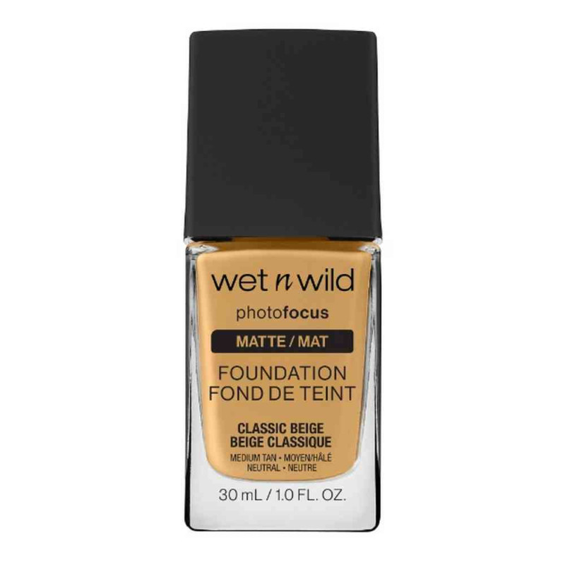 WET N WILD PHOTO FOCUS TEČNI PUDER MEDIUM TAN 