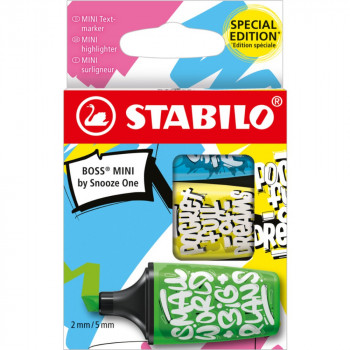 STABILO BOSS MINI SNOOZE SIGNIRI PAK.1/3 