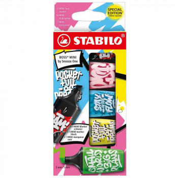 STABILO BOSS MINI SNOOZE SIGNIRI PAK.1/5 