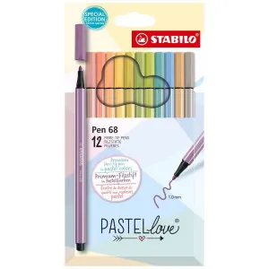 STABILO AQUACOLOR PASTELLOVE BOJICE 1/12 