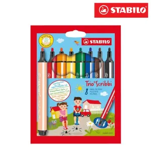STABILO TRIO SCRIBBI FLOMASTER 1/8