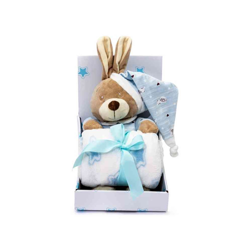 BBO SET IGRACKA I CEBENCE SLEEPY BEAR (20TB0167) - BLUE