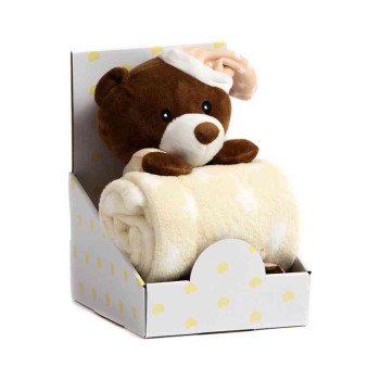 BBO SET IGRACKA  I  CEBENCE SLEEPING BEAR (B200003) - BEIGE 