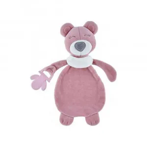BABYJEM IGRACKA SWEET BEAR SA GLODALICOM - ROSE