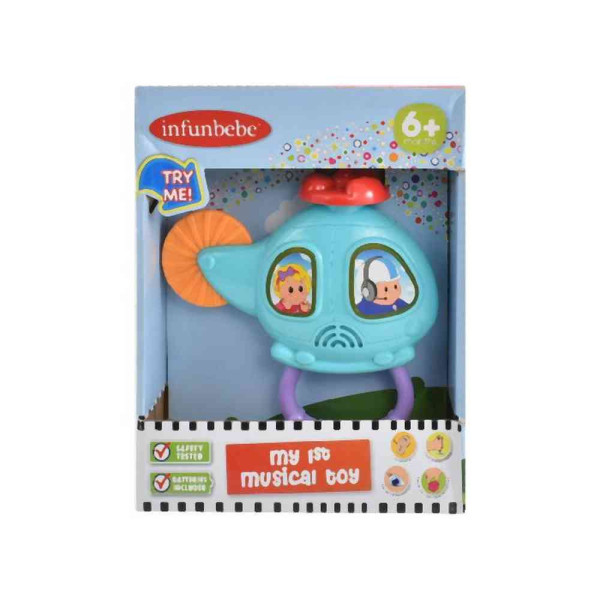 INFUNBEBE IGRACKA ZA BEBE HELIKOPTER 6M I 